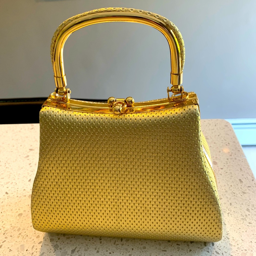 New Party Evening Bag Gold